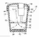 Fig. 01 - Specimen collection container having a fluid separation chamber