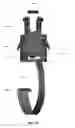 Fig. 40 - SUBLAMINAR SPINAL FIXATION SYSTEM AND METHOD OF USE