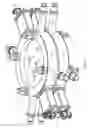 Fig. 06 - Cryogenic magnet structure with split cryostat