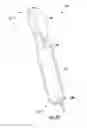 Fig. 11 - Adjustable bracket and hub for flexible hose support
