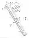 Fig. 25 - Adjustable bracket and hub for flexible hose support