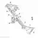 Fig. 34 - Adjustable bracket and hub for flexible hose support