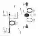 Fig. 49 - Fluidic devices and methods for modulating flow of fluid in chromatography system to provide tree way switching