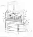 Fig. 01 - Apparatus and system for cleaning paint masking devices