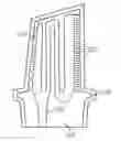 Fig. 01 - INTEGRATED CASTING CORE-SHELL STRUCTURE WITH FLOATING TIP PLENUM