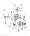 Fig. 02 - Terminal fixed lamp switch for parking brake