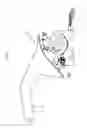 Fig. 04 - Terminal fixed lamp switch for parking brake