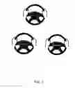 Fig. 08 - Hands-On Wheel, Transparent Multi-Pocket Pouch for Displaying Personal Identification Documents