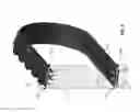 Fig. 04 - Endless track for submersible, autonomous vehicle