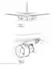 Fig. 02 - AIRCRAFT COMPRISING A COMMON STRUCTURE FOR SUPPORTING A POWER PLANT AND A LANDING GEAR ELEMENT