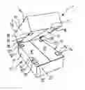 Fig. 01 - Box and blank made from cardboard sheet with convex centring devices