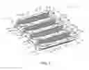 Fig. 02 - Packing tray for stack of hollow conical objects