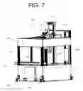 Fig. 08 - Compact palletizer including a skeleton, subassembly, and stretch wrap system