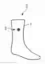Fig. 01 - COMPRESSION KNIT PART, COMPRESSION GARMENT, DYEING METHOD FOR COMPRESSION KNIT PART, AND PRODUCTION METHOD FOR DYED COMPRESSION GARMENT