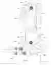 Fig. 12 - Operating and locking mechanism for turnouts of central rail-guided vehicles
