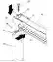 Fig. 01 - Fast-assembling fixed door installation structure for shower room