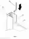 Fig. 06 - Fast-assembling fixed door installation structure for shower room