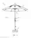 Fig. 02 - UMBRELLA SYSTEM WITH SOLAR POWERED DEVICE CHARGING STATION