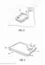 Fig. 04 - EAS device with wrapping splitter for objects with wrapping
