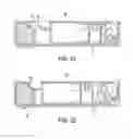 Fig. 20 - EAS device with wrapping splitter for objects with wrapping