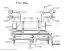Fig. 22 - Flutter oscillation hydrofoil system utilizing a hydraulic power circuit to efficiently transmit harvested energy