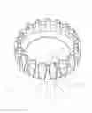 Fig. 02 - Bearing cage, rolling element bearing and method