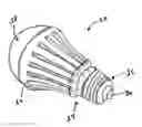 Fig. 01 - Battery-operated LED lightbulb and method for operation thereof