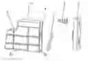 Fig. 01 - MULTIPLE MAGAZINE CARRIER FOR RAPID FIREARM LOADING