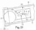 Fig. 22 - Directional differential pressure detector having an adjustable pivot arm