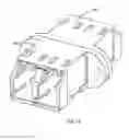 Fig. 12 - Connector system with physical security feature