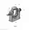 Fig. 23 - Compact telescope having a plurality of focal lengths and compensated by aspherical optical components