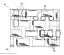 Fig. 01 - NON-ORTHOGONAL ROUTING ON A PRINTED CIRCUIT BOARD
