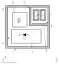 Fig. 04 - Global shutter pixels having shared isolated storage capacitors within an isolation structure surrounding the perimeter of a pixel array