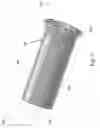 Fig. 08 - Support core with a securing and releasing mechanism