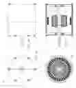 Fig. 02 - Hybrid induction motor with self aligning hybrid induction/permanent magnet rotor