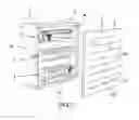 Fig. 03 - Air ventilation device inside an enclosure intended to house modular electrical units, and enclosure comprising such a device