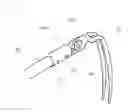 Fig. 13 - Angle adjustable connecting part for farm equipment and hand tools