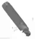 Fig. 96 - Stalk roll with hybrid flute having a sharp edge and two blunt edges