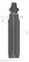 Fig. 97 - Stalk roll with hybrid flute having a sharp edge and two blunt edges