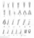 Fig. 01 - Methods of generating compression garment measurement information for a patient body part and fitting pre-fabricated compression garments thereto