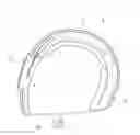 Fig. 01 - PROTECTIVE HELMET PROVIDED WITH ANTI-DAZZLE VISOR