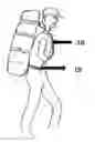 Fig. 01 - Carrier frame for a rucksack or equivalent