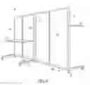 Fig. 07 - Height adjustable device with concealed lift mechanism