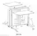 Fig. 19 - Height adjustable device with concealed lift mechanism