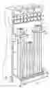 Fig. 01 - PORTABLE GIFT WRAP ROLL DISPLAY