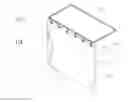 Fig. 01 - Cubicle Privacy Curtain Assembly