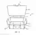 Fig. 03 - Chafing dish and frame assembly