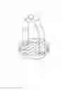Fig. 06 - Charcoal igniter with bottom release grate