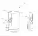 Fig. 14 - Charcoal igniter with bottom release grate