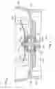 Fig. 04 - Bearing mount for blade assembly